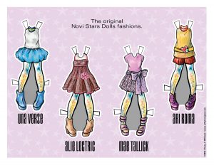 Novi Star's wardrobe.