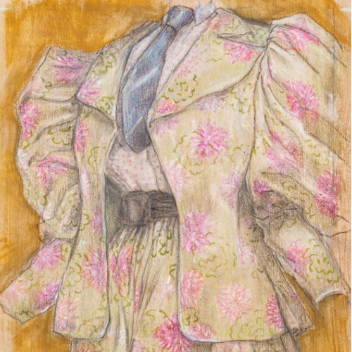 Floral Cycling costume