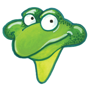 Smiling Frogman head